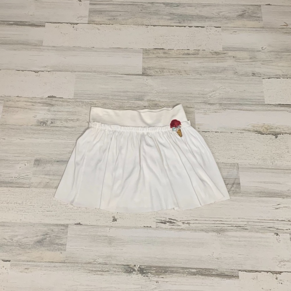 Y2K Aeropostale Mini Skirt with a Sequin Ice Cream